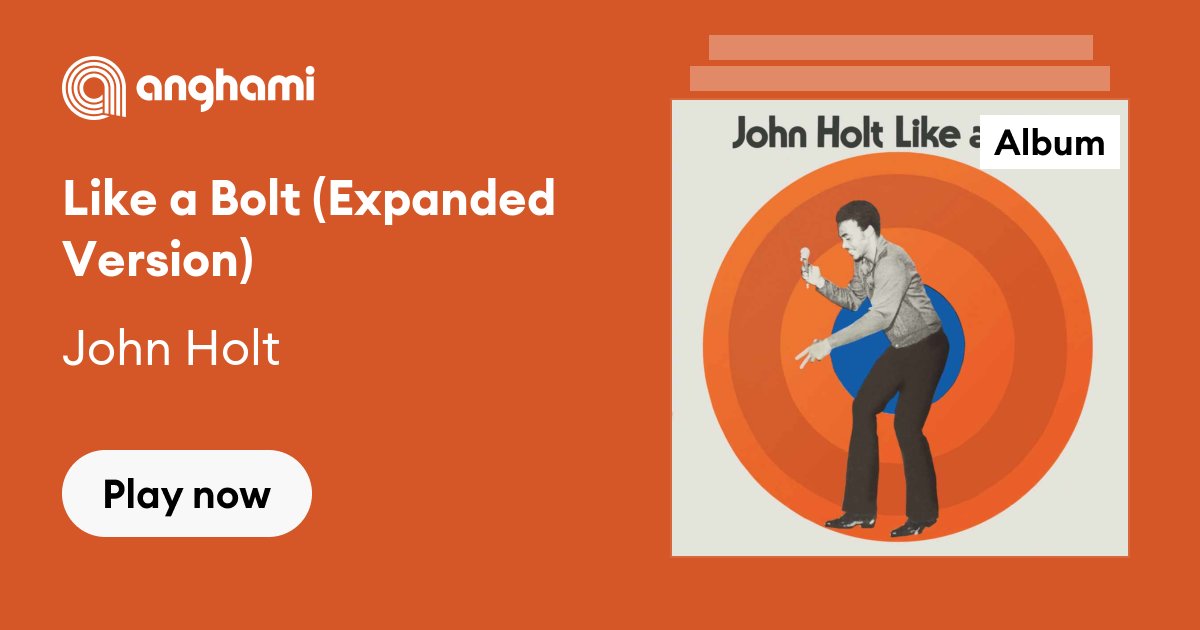 話題の行列 Bolt: John SEALED Holt A - – An Like A Holt Essential